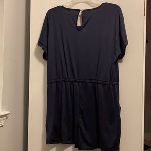 Navy Blue Romper